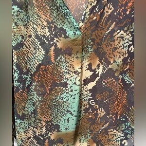 Silk long sleeve blouse